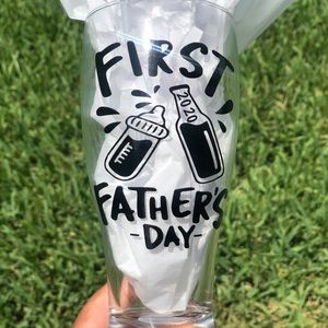 First Father’s Day Glass!
